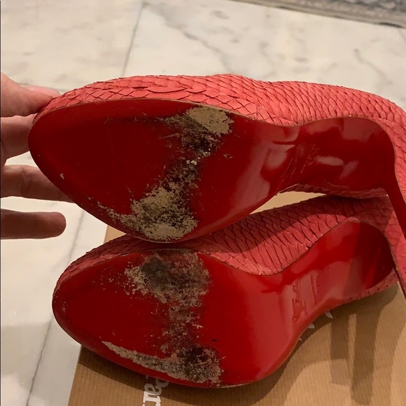 Christian Louboutin shoes Neofilo nubuck sz 37.5 - Picture 6 of 7